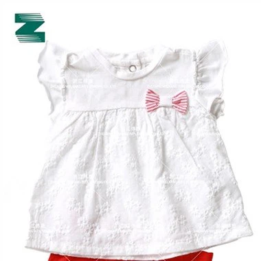 Bluzka Dziecięca Z Emb Cotton Body