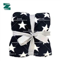 Koc mikro flanelowy z nadrukiem